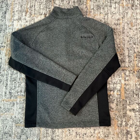 MEN’S SPYDER 1/4 ZIP CORE PULLOVER! EUC! SIZE M - Picture 9 of 10